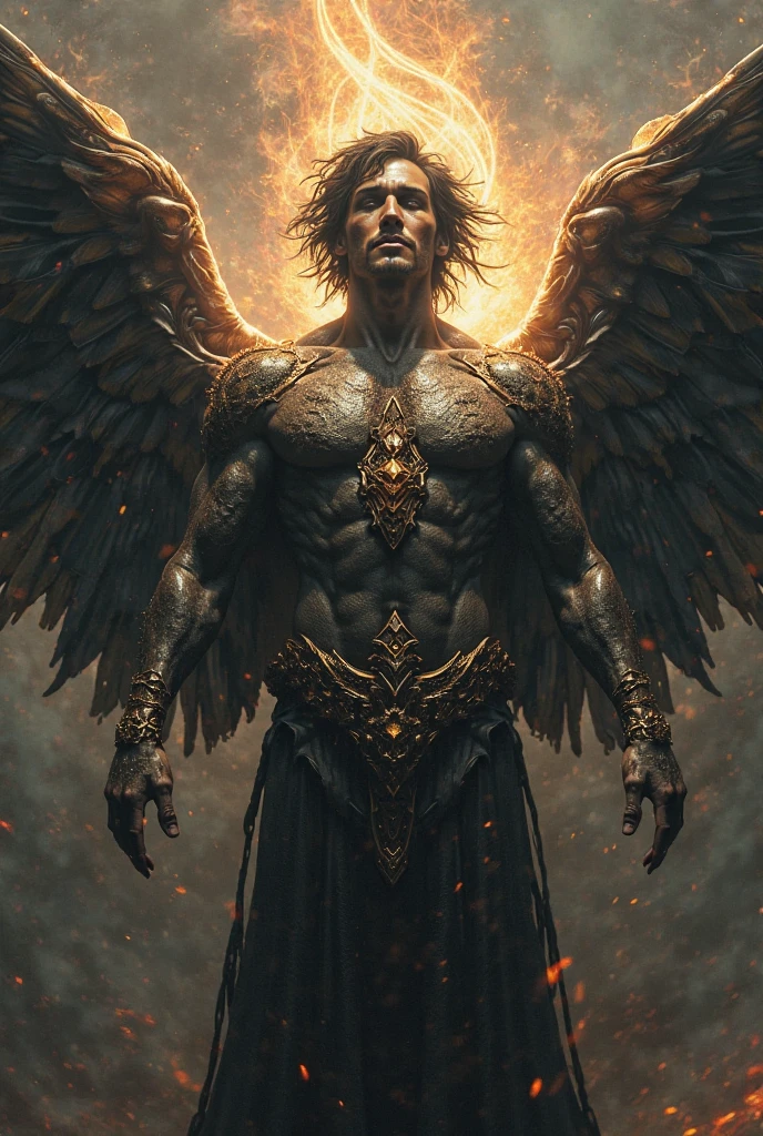 Fury mode snake hair, old mask,
maharaja chest torso pants Angelic shining white shoes