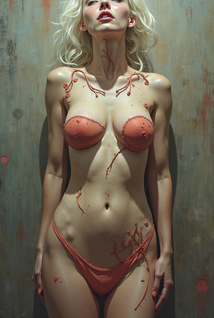 , ((, human:1.5, headless:1.5, head held, blood, legs)), man, close-up of body, high angle,
(8k, raw image, best quality, masterpiece:1.2), (realistic, photo-realistic:1.37),photon mapping, radiation, ((Hasselblad photography) ),physical rendering,