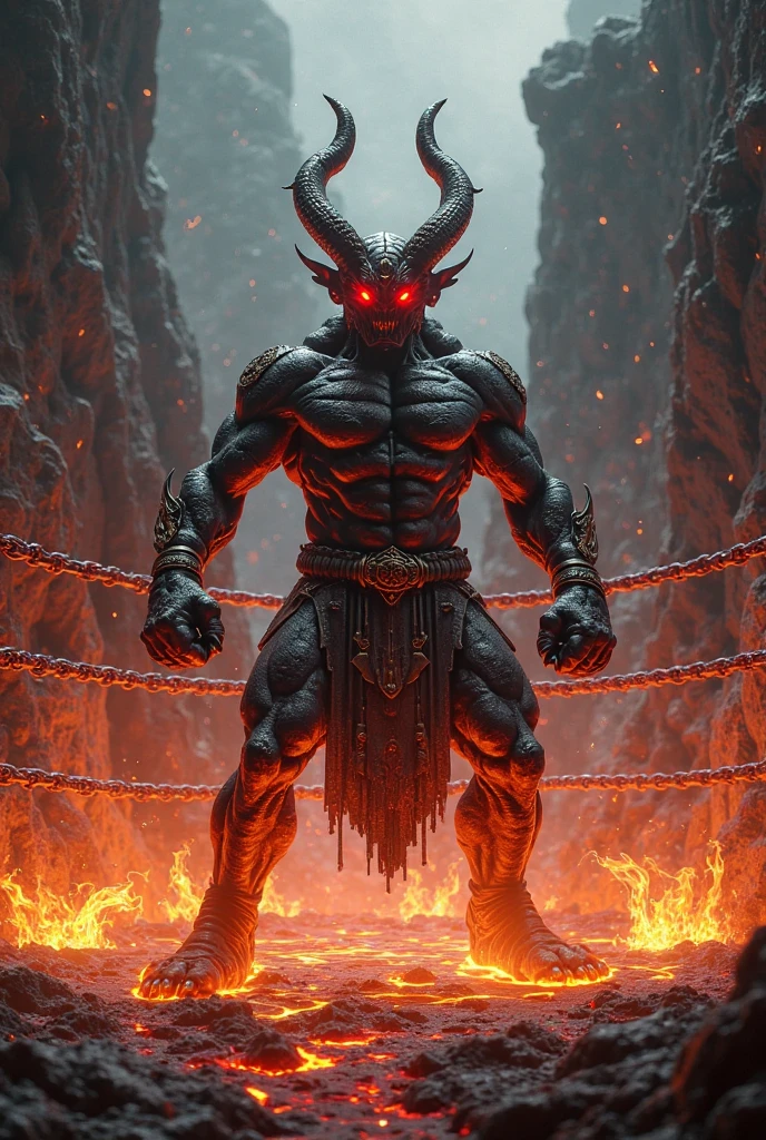 fire demon king video game boss