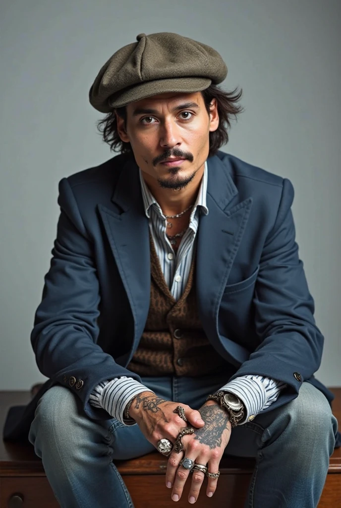 Monochrome、reggae、male、One person、cigar、grayscale