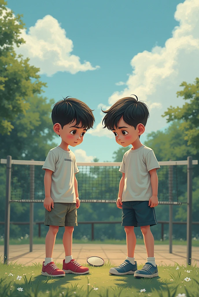 two kids playing balls --auto --s2
