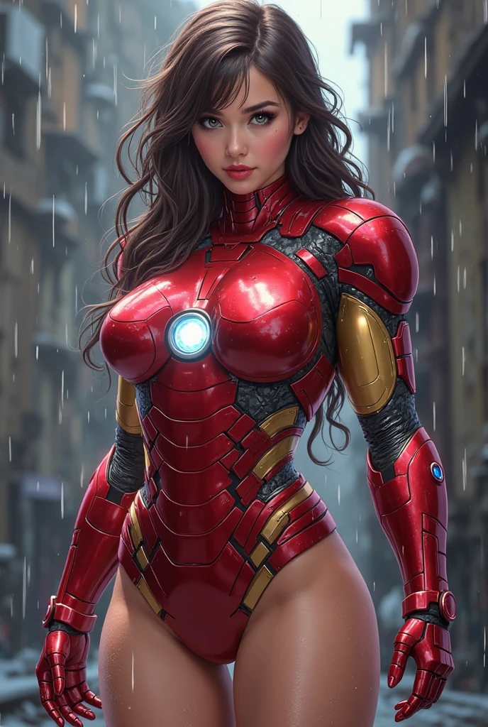 (beautiful girl face:1.45), megan fox as a vampiric muscular red carnage, (mouth wide open with tongue out:1.25), (red carnage anatomic muscular bio-mecha muscle suit:1.25), (body totally covered in muscles, veins, tendons), (perfect muscular anatomy), (fake large breasts:1.25)