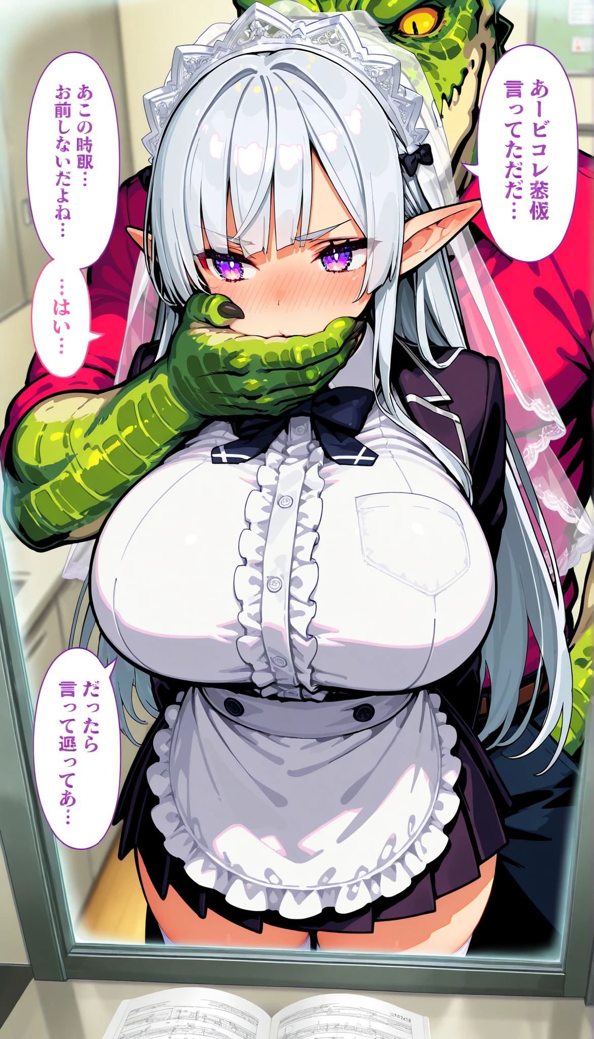 score_9, score_8_up, source_アニメ,kiwi-default,very big breasts,((1girl)),shiny skin,Micro Bikini,front view,Areola,High leg,Sunburn,Fishnet tights,High heels,Bunny Suit,gloves,latex,Young,Lewd,glory hole,lick,Massive bukkake,Cum in mouth,Pussy juice,
