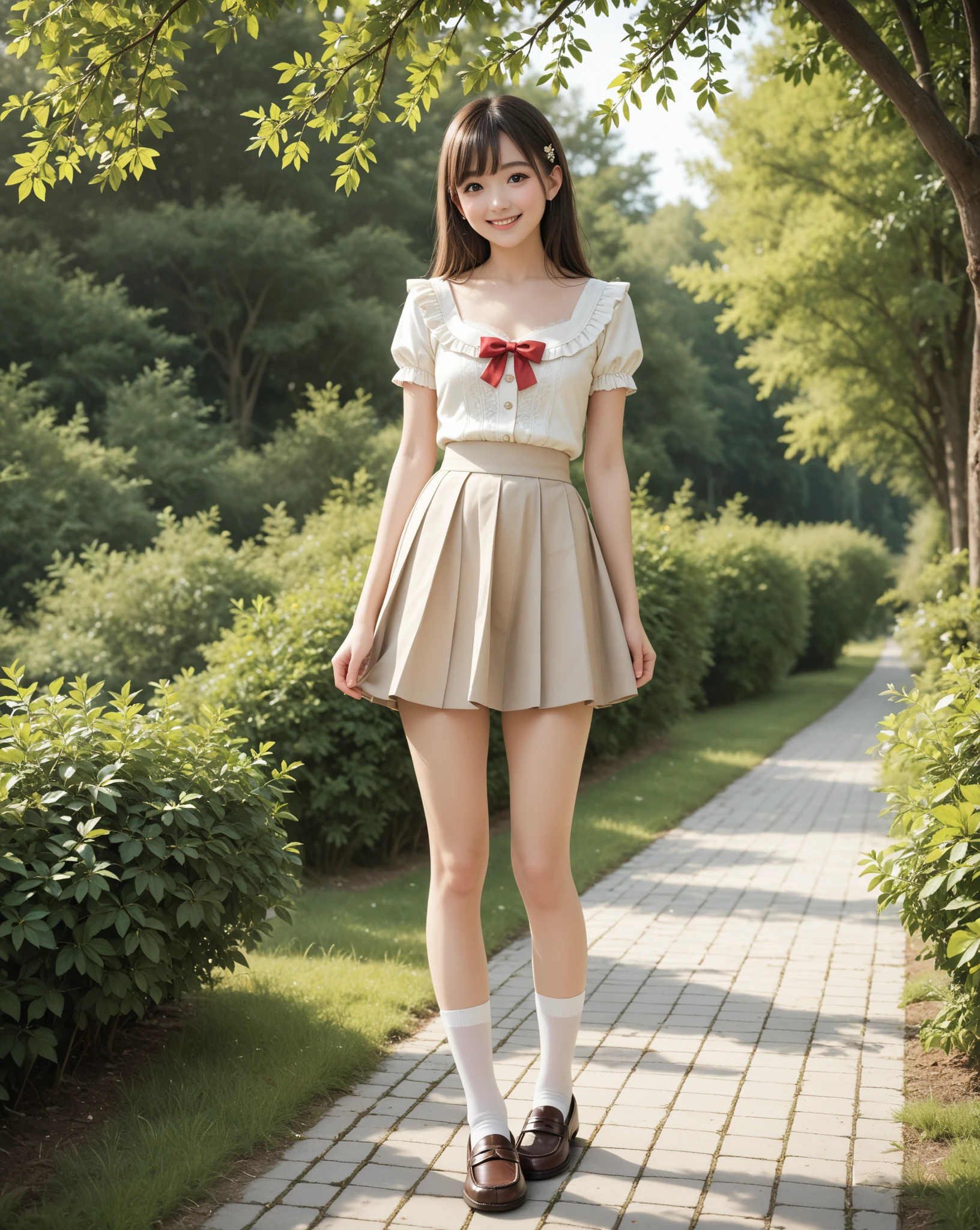 cute young petite japanese girl skirt lift, cameltoe