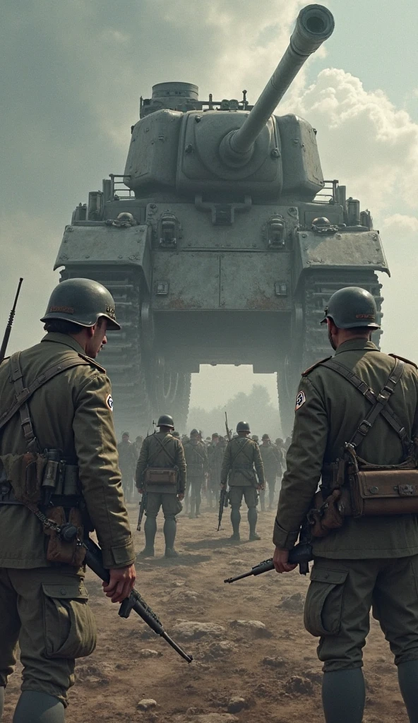 A highly detailed military tank from World War 2, upper shot view, apocalyptic war landscape, cinematic lighting, gritty, grungy, weathered, (best quality,4k,8k,highres,masterpiece:1.2),ultra-detailed,(realistichigh detailed war scene, tilt shift photography, military vehicles, soldiers, explosions, smoke, ruins, depth of field, cinematic lighting, moody atmosphere, gritty realism, muted color palette, dramatic shadows, ultra-detailed, (best quality,4k,8k,highres,masterpiece:1.2),ultra-detailed,(realistic,photorealistic,photo-realistic:1.37),cinematic composition,photorealistic,photo-realistic:1.37),HDR,UHD,studio lighting,ultra-fine painting,sharp focus,physically-based rendering,extreme detail description,professional,vivid colors,bokeh