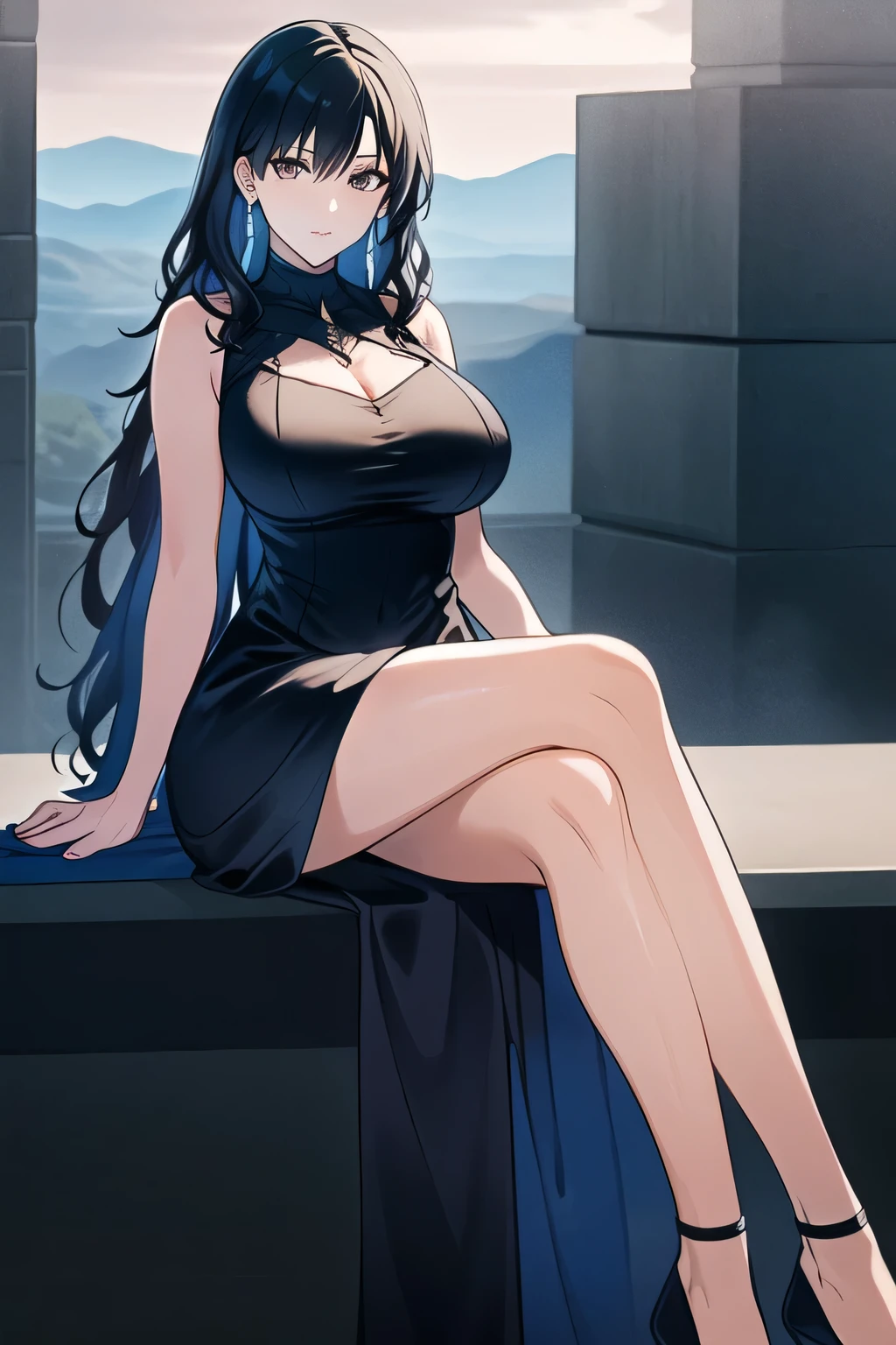 In the depths of the prison, a woman sits in her cell, her arms bound and her legs folded in an M-shape. The cold, damp walls seem to mock her, a constant reminder of her captivity. She longs for , but for now, all she can do is sit and wait, her mind consumed with thoughts of escape.