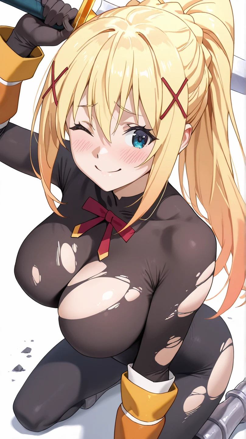 (((Masterpiece))), (((Best Quality: 1.4))), ((Super Detail: 1.4)) , hyper detailed gouache painting of a female Metallia, long blond hair, fox ears, twin braids, green eyes, sharp teeth, big tits, naked, slim body, 1girl, facing viewer, looking at viewer, smile, open mouth, hyper detailed face features, expressive face, detailed textures, blue skintone, tattoos, natural skin shader, volumetrics, warm undertones under her skin, ultra High resolution, vaginal or anal sex.