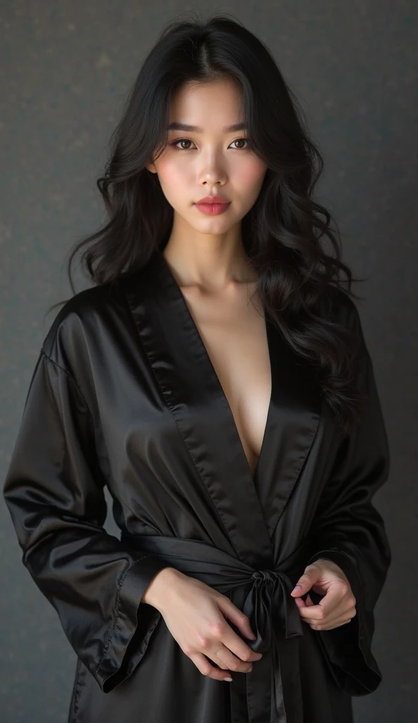 (masterpiece), (best quality), highly intricate details, (photorealistic:1), (1girl, wearing kimono), (colour photo:1.3), (dark tone low key film:1.5),(((dark tone low key film:1.4))), (dark photo:1.3), masterpiece, best quality, detailed slim legs, feet, dark background, standing, with perfect face, beautiful face, beautiful eyes, charming, ((young American female:1.5)), prestige, luxury, jewelry, intricate detail, full body angle shot, yakuza, traditional clothes, emphasizing, picture-perfect face, (supermodel:1.4),(kimono), (long black_hair:1), (mature female, perfect  body, correct proportions:1.1), perfect face, beautiful face, beautiful eyes, ((perfect  body)), fantasy, dreamlike, unreal, (rich:1.9), In the picture, exuding confidence and allure. The overall tone of the image is dark, ((big size beautiful breast)), deep cleavage:1.2, big breast,

....Tall, athletic, Triangular face, Fair Skin, Long brown hair, hazel Eyes, [[Curved Nose]], Thick Lips, Round Chin, Instagram model, cheerful smile, medium breasts, coral stain lipstick,
Masterpiece, hi res, 8k, award winning, RAW photo, high quality, 35mm photograph, film grain, bokeh, professional, 4K, highly detailed, 