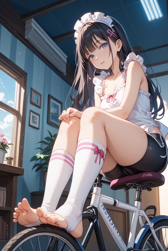 There is a woman sitting on the ground holding a toy., aya takano, aya takano color style, Sana Takeda, realistic Young Gravure Idol, Young and cute gravure idol, aoshima Chiho, Young Sensual Gravure Idol, Asuka, Ayaka, Chiho, Young Japanese Girl, Young Gravure Idol, Young and thin gravure idol