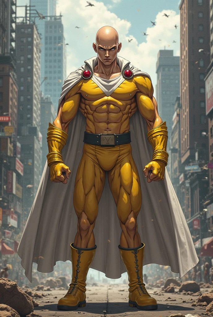 One punch Man, Saitama Gigachad Face