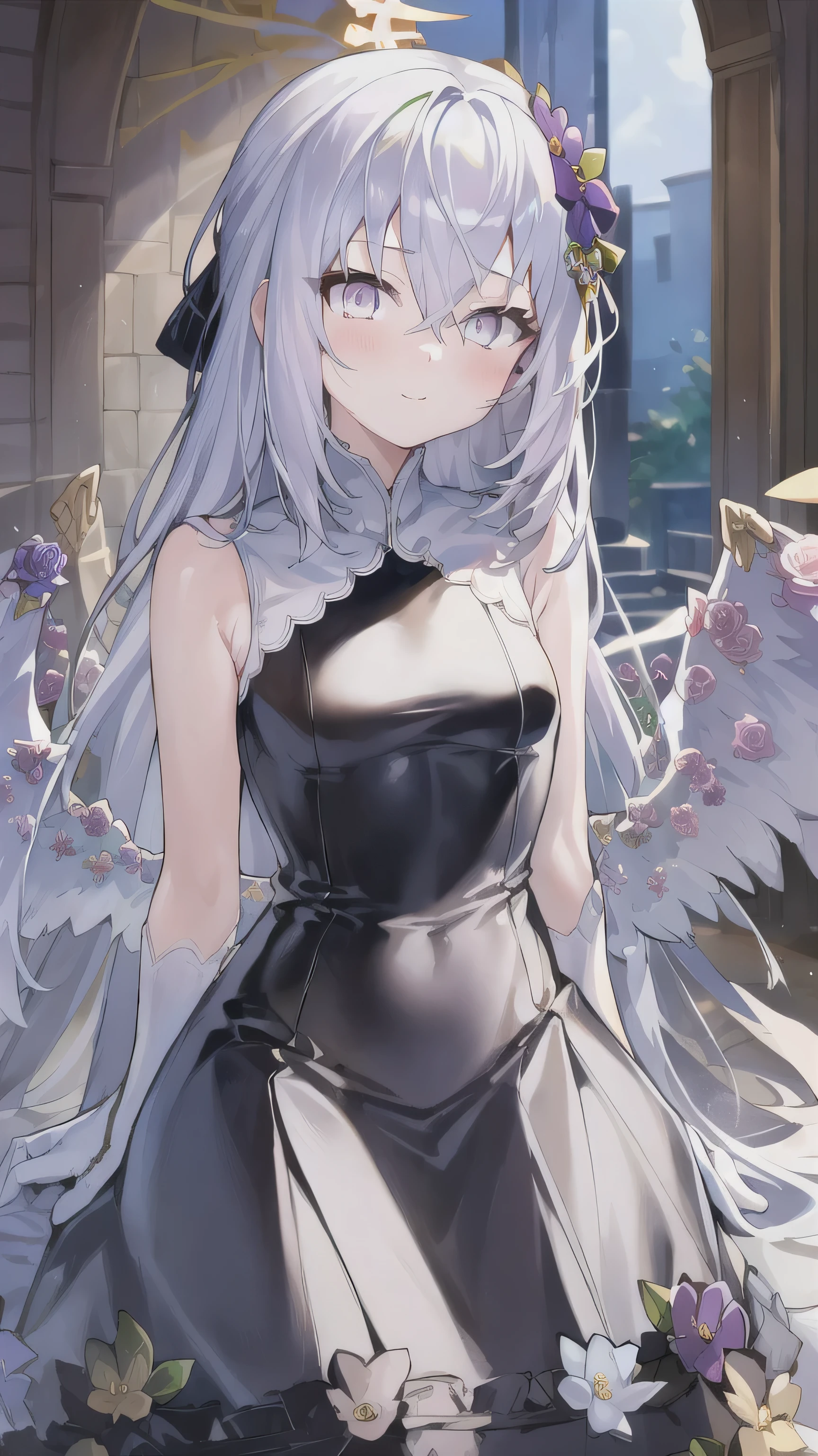 a girl,16 years old,long hair, bangs, White头发, hair between eyebrows, 's eyes:(1.5), (中的Chest:1.2),
rest 锁骨, Wedding Dress,veil,wedding,red dress,flower,The skirt is broken,black socks,black over-the-knee socks,black gloves,Boots,Anatomy,Chest,White,
With the audience's, Full Body, open your mouth,lol,
Indoor, church,permanent,permanent,Micro lol,Close one eye ,Blood stains,
rest (Masterpiece:1.2), best quality, high resolution, 8k wallpaper, (illustration:0.8), (美丽细致's eyes:1.6), extremely detailed facial, Perfect Lighting, extremely detailed CG, (perfect hand, 完美的Anatomy结构),