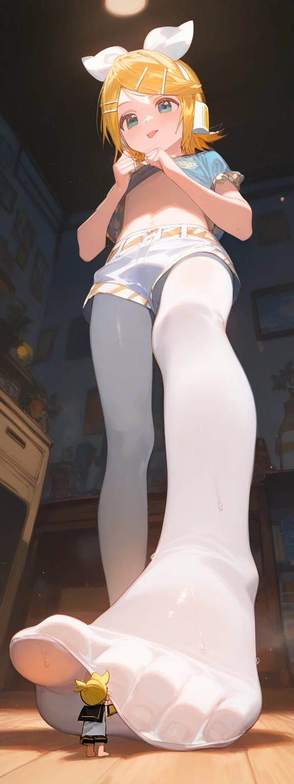 highest quality,wonderful,finely,extremely detailed CG Unity 8K wallpaper,(girls), (Sailor suit), (Light blue striped underwear),(beautiful ass:1.2),(black stockings:1.1),(Thighs:1.2),(close-up shot of hip:1.4)