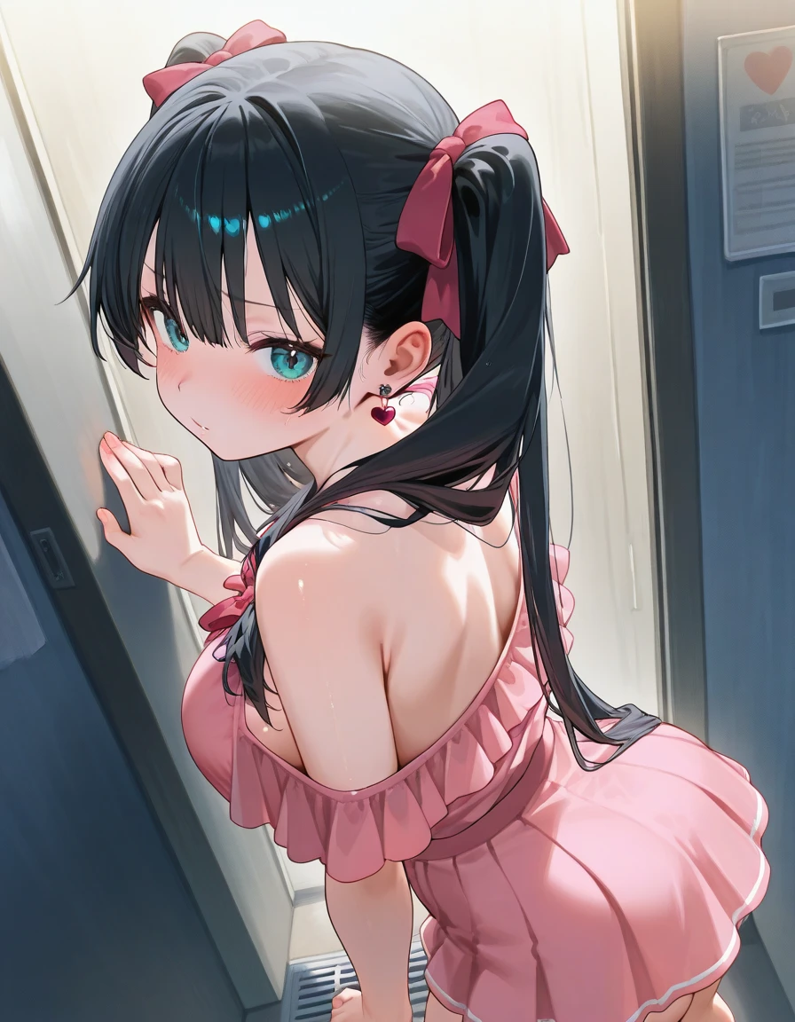 {{{{{High-resolution photos of the most beautiful 19-year-old beautiful girl of all time, the daughter of a distinguished family, who inherited the genes of beautiful men and women}}}}},{{{{{High-resolution scene in a moving and hazy nightclub}}}},{{{{{Latest technology ultra-high resolution UHD super cute masterpiece}}}}},{{Extremely detailed}},{{{{{gloss々Flower Hair Makeup}}}}},{{{{{Pink frill blouse skirt}}}}},{{{{{超分厚くぷるぷるな唇が急激に膨らみぷるんとglossめく}}}}},{{{{{The young lady of a distinguished family is sold into prostitution and given an aphrodisiac to turn her into a prostitute. Her face heats up and her breasts grow, but she leans forward against the mirror with a sexy expression on her face, thrusts her butt out, and sways her hips back and forth, transforming into the glamorous girl her master desires.}}}}}