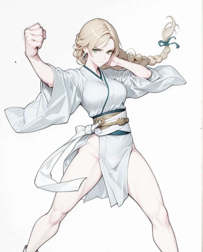 8K, best quality, best quality, official art, Stunning beauty and aesthetics, a very detailed, The best masterpiece in history that transcends the limits, Breathtaking and beautiful lights:1.2)Wu Yanni，bare shoulders，Wearing Hanfu vest，ancient chinese clothing，flirtatious，braids，muscle，Show belly button，full body tattoo，female general，Big 