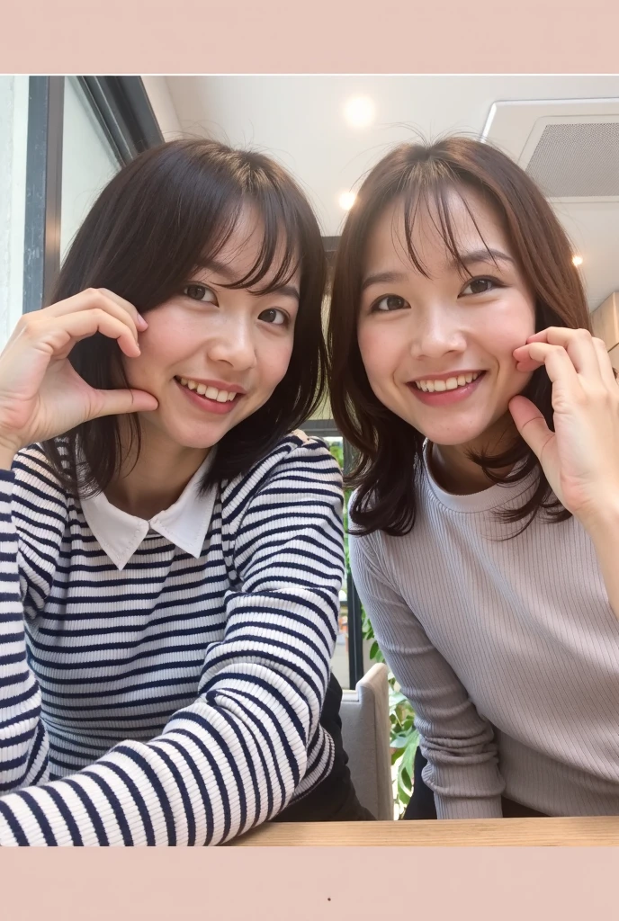 Laughing Japanese office lady、office、masterpiece, Highest quality, Photorealistic、Laughing with your mouth open、Smiling at the camera