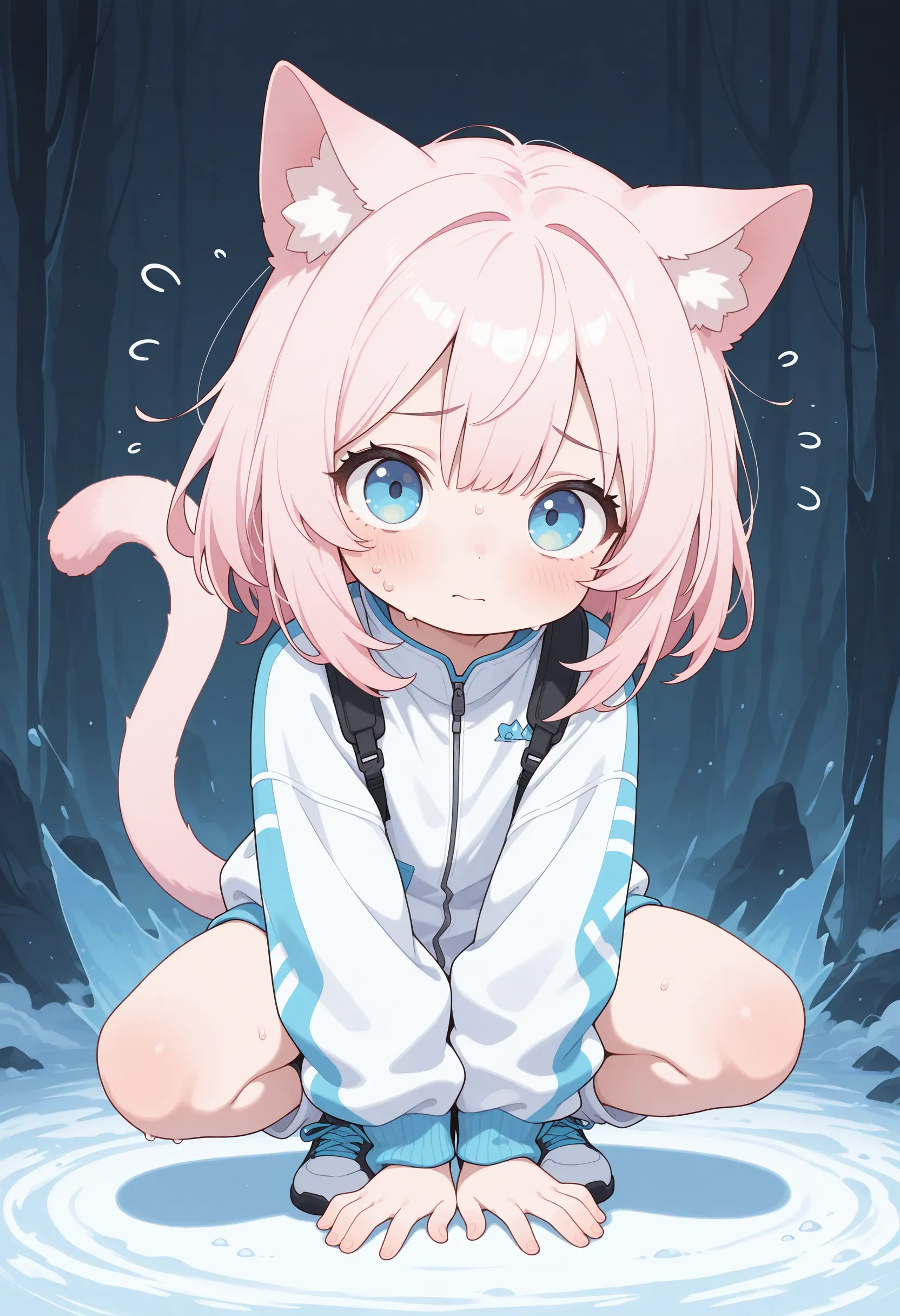 cute anime catgirl