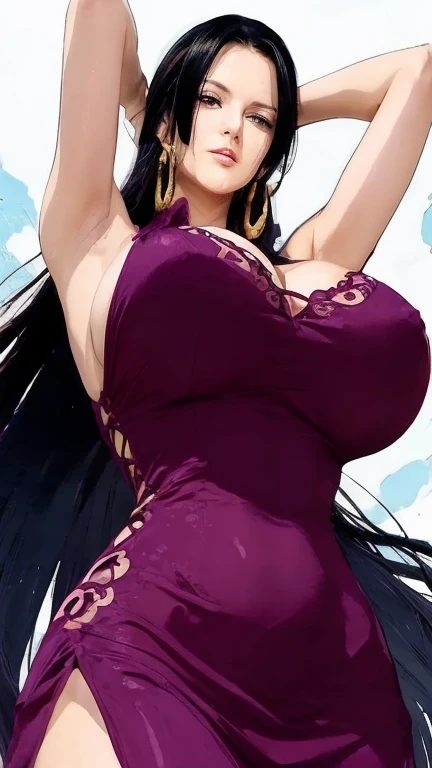 Nico Robin，One Piece，lie in bed，Sitting with her legs open，spread their charming legs，legs open，Mature woman，tmasterpiece，The kinky is exposed  ，（Surreal breasttremely full breasts）），（（Super large）），Big breasts Thin waist，（（（Extremely large breasts））），seductiv，High detail，hyper qualit，high resolution，8K，8k smooth，(reality: 1.2)，(Highly realistic, Ultra-realistic, photograph realistic)，(Realism: 1.2)，Solo，(Perfect feminine curveig breasts:2)，(Huge breasts:2)，(gigantic cleavage breasts:2)，(Large breasts:2)，(Bare tits:1.4)，(chiseled abs : 1.1)，Nice strong legs，(Curvy:1.1)，Narrow waist，(gigantic hip:1)，(Thick thighs:1)，(Thick legs:1)