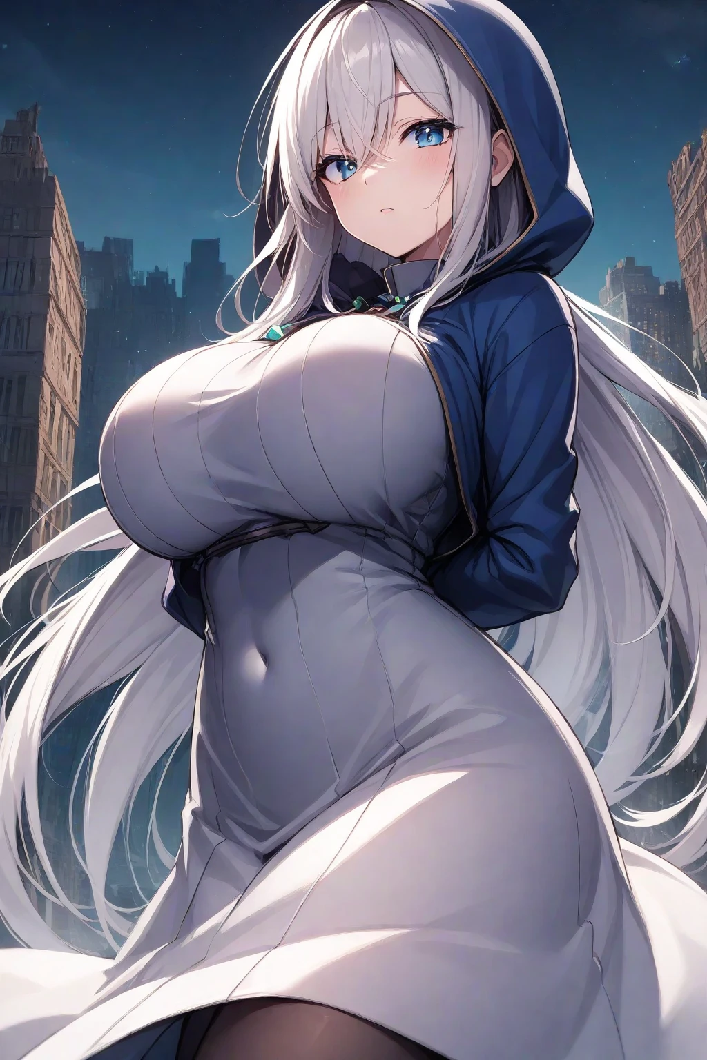 calm,HeroAcademia、(True to prompts),(Mr......々Great angle view)、Silver long hair、White and blue tight clothing,Rabbit long、Haigure pose、girl、(Super big breasts)、(Ahegao),(Eyes Wide Open)、(orgasm),(Acme)、(Busy Street)、(Many people々々々々々々々々々)、(sunny)、(blue sky)、(Best lighting)、{{{Browsing Caution}}}、{{{masterpiece}}}, {{{Highest quality}}}, {{ultra-detailed}}, {{shape}}, {{{Very delicate and beautiful}}},{{extremely detailed CG}}、{{unity 8k portrait}}、{{Fabric Shading}}、{{super detailed skin}}、{{Perfect ???????}}、{{detailed}}、{{Dynamic Lighting}}、{{{beautiful detailed eyes}}}、{{{beautiful detailed Face}}}、(Perfect Legs)、(Perfect breasts)、(Perfect pose)、(Perfect body)