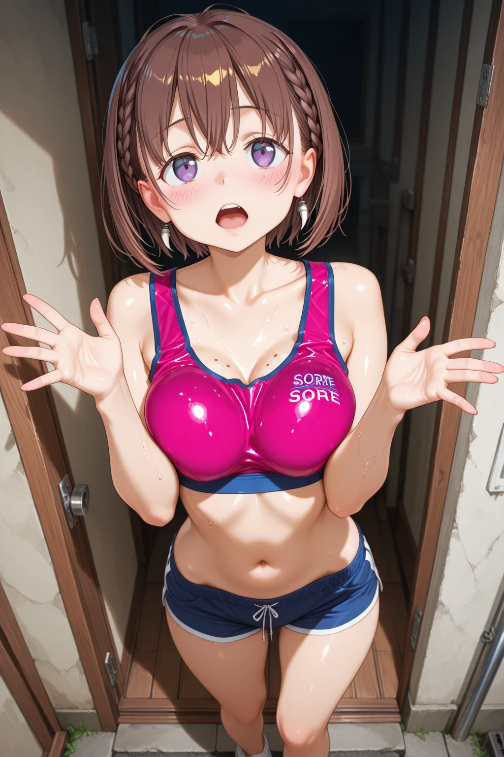 Gal　woman　Cheerleaders are sticky with sweat　Love Hotel　support　Cheering with a smile　Spread your legs and cheer　Shorts are sexy underwear　High resolution　High resolution　support individuals　射精促進support　I&#39;Cheer her on from the bed.　Vibrant　Hotel at night　Ganbare