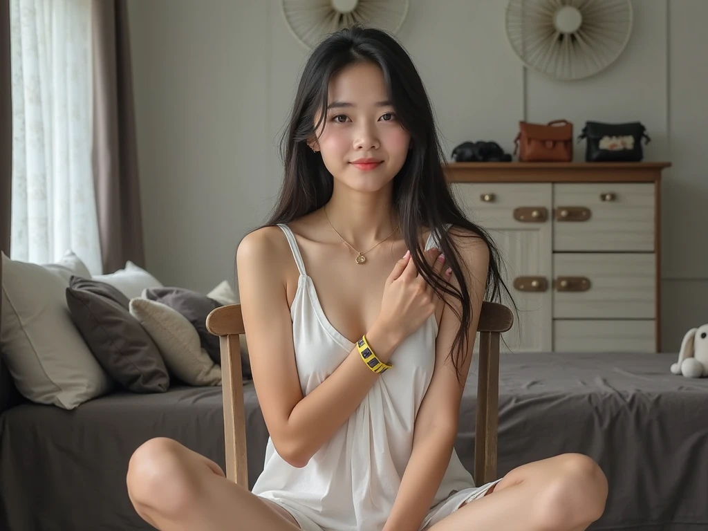 1girll,((No clothes))、naked woman、26 year old、(((Pubic hair is visible))),Detailed vagina、Detailed clitoris、tiny chest,flat breast,Product quality,,long legged,Model Standing、Large Pearl Necklace、a Japanese young pretty girl, Bob Hair, A big smile, Very delicate body, Navel,look at the audience,in a street,full body Esbian,NSFW,((best qualtiy,8K,tmasterpiece:1.3))),Clear focus:1.2,(layers-Cut,The large:1.2),Beautiful Women in Perfect Figure:1.4,Slender Abs:1.2,Moist Body:1.5,Highly detailed face and skin textures,Detailed eyes,二重まぶた,Long grey hair