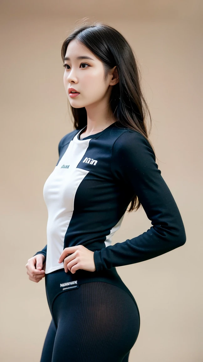 Masterpiece, superlative, realistic, Jennie wearing a trendy football vest, HD, photography lighting, 16k