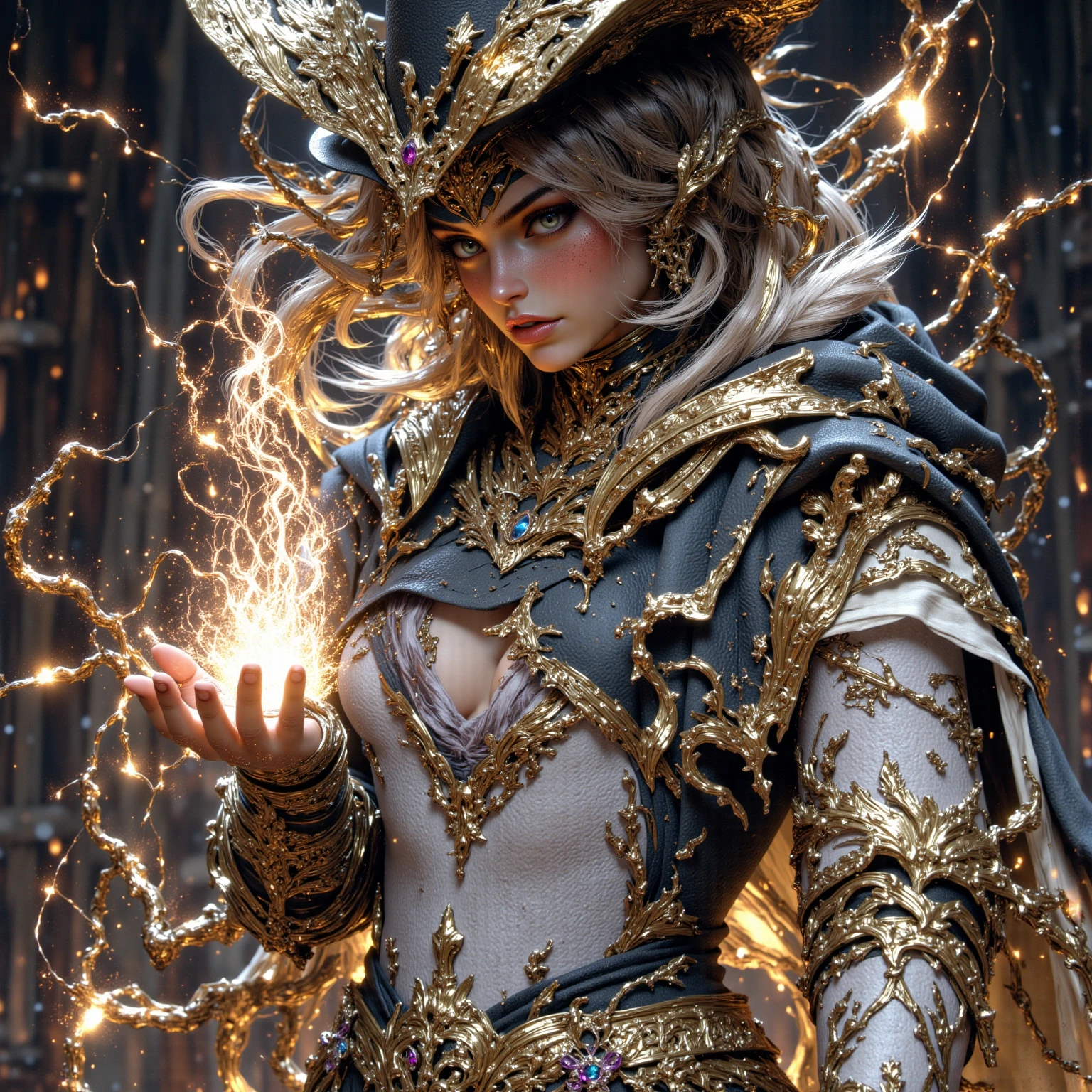 Outdoor Nature "Seed of Life" Forest Natural VikingTree Queen Native dazzling Valkyrie-wings key torus chains "Heavy Metal" fire-follets fairy pixie sprite conceptual safe female glamour aesthetic walking slow down playing guitar:1.37 Cosplay "Nicki Minaj":1.37 "Rihanna":1.37 "Beyoncé":1.37 aristocratic jacket 38years symmetrical athlete oiling hairstyles obvious varied bangs opal ecstatic:1.1 faces:1.3 effects cheekbones embarrassed lazuli water drop between eyes Beautiful hair:1.37 brown eyes pupils black iris turquoise sapphires pearls open mouth teeth smiling jacket fixed eccentric cape levitating shoulders-off:1.1 white shirt lace clavicles papillotes hand-thumb-4fingers sideboob varied breasts1.37 pointed:1.3 satin sideboob felt bikini:1.3 corait:1.3 navy thick leathers skirt:1.37 matching bristles loose swinging spinels navel:1.3 revealing pubic scarlet pubis-hairy obvious underwear:1.2 waist-chastity-belt:1.3 silver adorned padlock Gold thighs legs garters bulky stainless steel boots gothic decorated onyx equirectangular 360 monastery marble ruby background:1.3 DoF mannequins lantern dressed armor richly decorated:1.3 "Chivalrous" dramatic chrome metallic flat bands fathoms brass fullbodye Lily rune ornate emerald plasma embroidered glyphs Tourmaline wood engravings lava magic invoking incandescent delicate snake Crystalline familiar robot Mecha (EOS R6 135mm 1/1250s f/2.8 ISO400) Mech Mechanized flowering Quetzalcoatl adaptable volumetric luminescence saturated:1.37 ultra:1.37 pro-photorealistic:1.37 optimal qualities:1.37 details:1.37 accurate:1.37 DSLRs resolutions 3dcg max:1.37 improved gradings:1.37 Octanes rendered UHD XT3 16K DSLR HDR UnrealEngine5 depths analog shadows:1.3 CGSCOSITY pet chef-d':1.37 "Bruce Weber girls" multi raw:1.37 nsfw:1.37 etc.