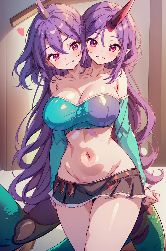 Masterpiece,best quality,best resolution,3 heads:2.5,1 woman, conjoined twins,details,Ai Hoshino character,long hairสีม่วง,purple star eyes,Red cheeks,open mouth,Wearing a pale white sweater,normal breasts,residential background,Beautiful face,Beautiful hair,beautiful eyes,beautiful body,Beautiful hand DSLR photography, (8ก, 4K, Masterpiece),(Masterpiece, best quality), best resolution, (3 heads:1.5), aqua hair, twin tail, long hair, tear, open mouth, smile, be happy, Arms separated,Hotel Rooms, arm circle, (Put your hands on your head...), (lower hand on ankle), (lower hand on leg), Full content in the frame, full body view, (four arms),(Multi-arm),(many hands), รูปร่างเพรียวบาง Masterpiece,best quality,best resolution,1 woman,2 heads, upper body, smile, Blush, outdoor, day, simple background, blue sky, short hair, sky, measure, Look at the viewer., stairs, mountain, mood light, Facing the audience,big breasts,simple background,Beautiful face,Beautiful hair,beautiful eyes,beautiful body,Beautiful hands,conjoined twins