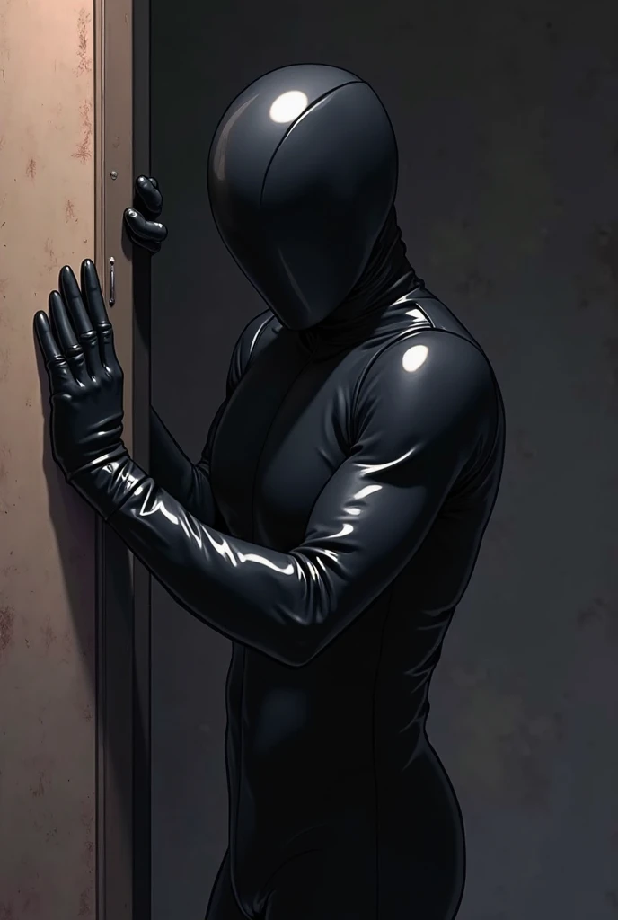 Male arab modern terrorist, terrorist, black balaclava, black bandage, black clothes, thin waist, skinny body, femboy, light skin, makeup, black eyeliner, big eyelashes, black eyeshadow, metal choker, light tanned skin, bed, 1boy, penis, penis in ass, gay sex, sex