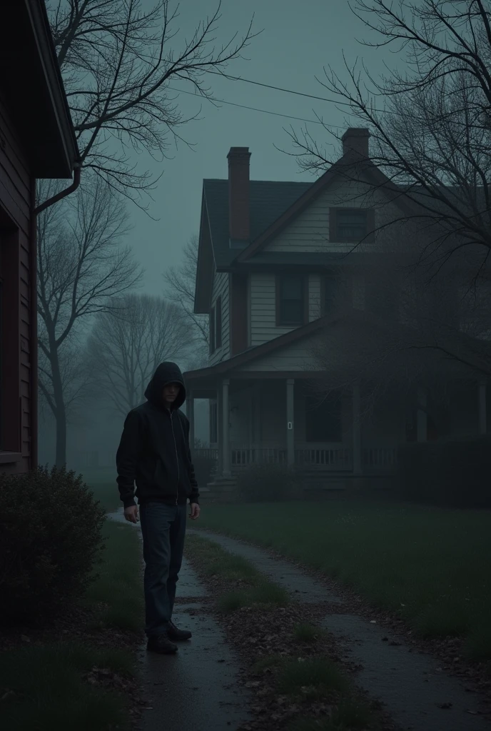 A suspicious neighbor nobody can figure out.
