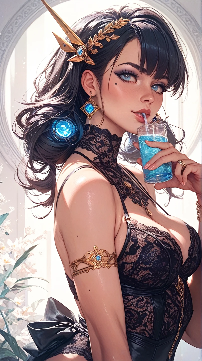 Personagem mulher estilo a seios lindos redondos e firmes tompunk Fiona rainha Anna de Arendelle com marcas de guerras Imagem de desenho animado de uma mulher .Ilustra??o estilo desenho animado, estilo de arte dos desenhos animados, estilo de arte dos desenhos animados, digital illustration style, estilo atompunk design de personagens altamente detalhado, arte digital detalhada coragem, Forest fan art, Design de personagens de retrato, beautiful digital illustration, retrato de alta qualidade, Arte em quadrinhos, mulher jovem cabelo com transas lindas . Queen Anna of ArendelleBeautiful lined eyes Medium large bust and wonderful sexy clothes. image expression of sexual desire from waist to head illustration Queen Anne of Arendelle atompunk style Fallout 4 style pose beautiful round and firm breasts playboy magazine Character Christina Ricci black hair style Morticia AddamsCartoon image of a woman .cartoon style illustration, estilo de arte dos desenhos animados, estilo de arte dos desenhos animados, digital illustration style, design de personagens altamente detalhado, arte digital detalhada fofa, City fan art, Design de personagens de retrato, beautiful digital illustration, retrato de alta qualidade, Arte em quadrinhos, jovem expressando desejo sexual. Corpo inteiro esculturalStoryboard em quadrinhos:1.8, garota, localizado na esquina, looking at the sky, Sozinho, Mona (impacto genshin), Gargantilha, cabelo entre os olhos, star (symbol), cabelo longo, cabelo roxo escuro, twintails, olhos azuis, olhos brilhantes, joia, bruxa, housekeeper, franja, vestido preto roxo, saia roxa, avental branco, paisagem, noite sky, star (sky), starry sky, noite, ar livre, nuvens, reflection, Water, Magia, tarot, Water Magia, ((linda estrela de cristal dourada)), space, Water droplets, Respingo