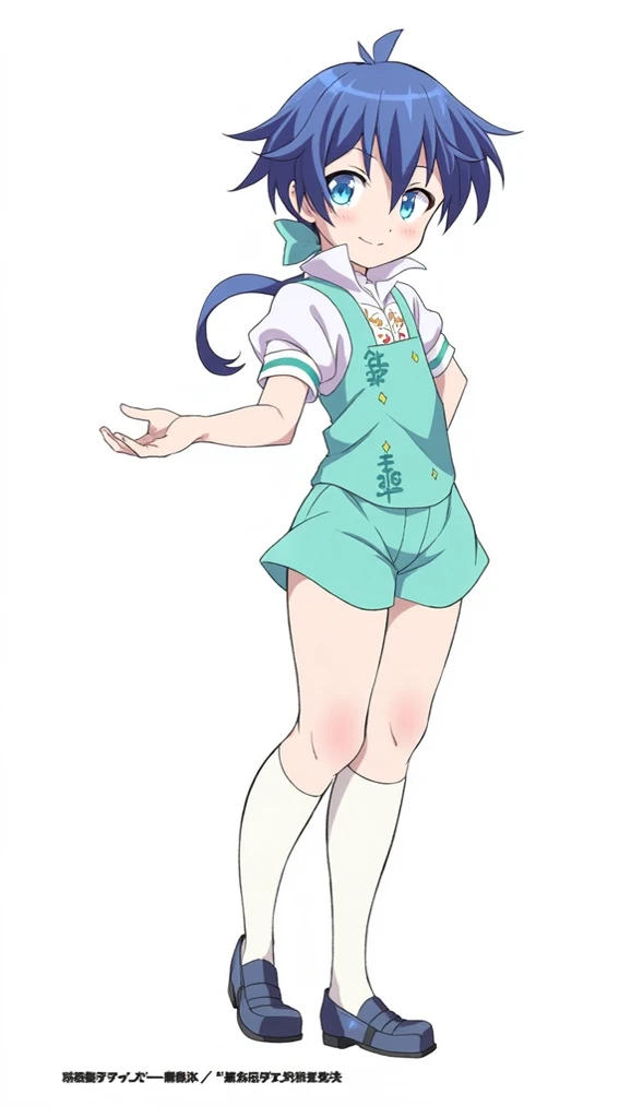 (white background:1.0), (best quality:1.0), (masterpiece:1.0), (super fine illustration:1.0), (beautiful artwork:1.0), (anime screencap:1.0), (official art:1.0), (full body:1.0), (solo:1.0), (ESGA:1.0), (a 12yo cute girl:1.0), (yellow hat:1.0), (red backpack:1.0), (long skirt:1.0), (green tartan skirt:1.0), (pleated skirt:1.0), (aqua blue polo shirt:1.0), (long sleeve polo shirt:1.0), (sneakers:1.0), (white socks:1.0), (ideal ratio body proportions:1.0), (lanky:1.0), (tall:1.0), (slender:1.0), (small breasts:1.0), (smaller face:1.0), (tareme:1.0), (detailed beautiful eyes:1.0), (detailed beautiful face:1.0), (glowing black eyes:1.0), (short hair:1.0), (swept bangs:1.0), (twin braids:1.0), (black hair:1.0), (standing:1.0), (looking at viewer:1.0)