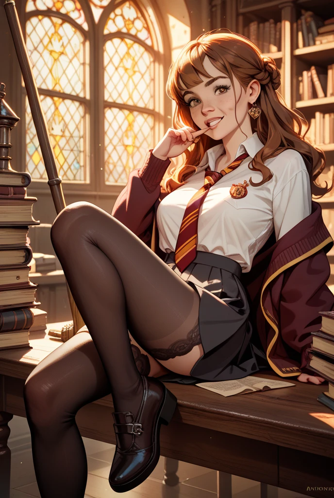 Hermione Granger, Ejaculating