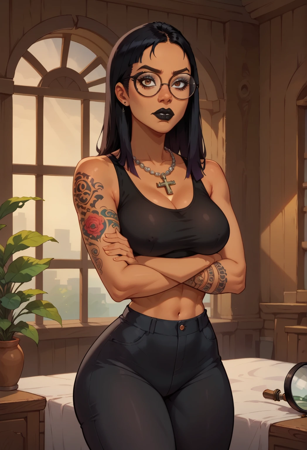 uma mulher de vestido azul segurando uma vara de madeira em uma floresta, Alena Aenami e Artgerm, artgerm detalhado, artgerm e atey ghailan, estilo ivan talavera e artgerm, Krenz Cushart e Artgerm, artgerm e lois van baarle, linda pintura de personagem