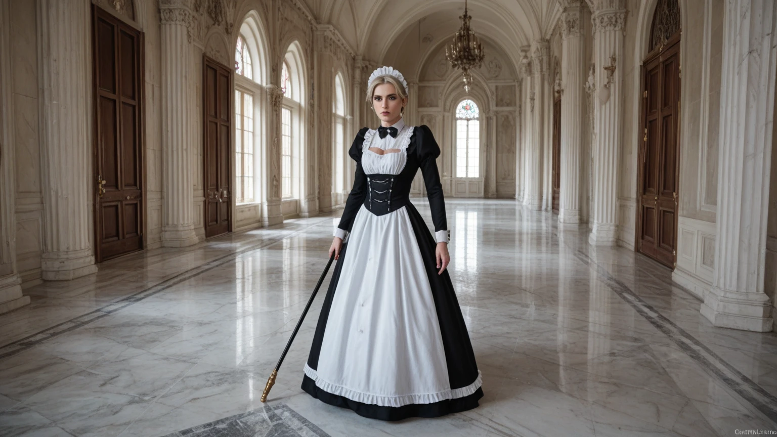 dalmatian costume, prison cell <lora:Louise_Redknapp:1> mature l1873r, 1girl, solo, masterpiece, best quality, detailed face,