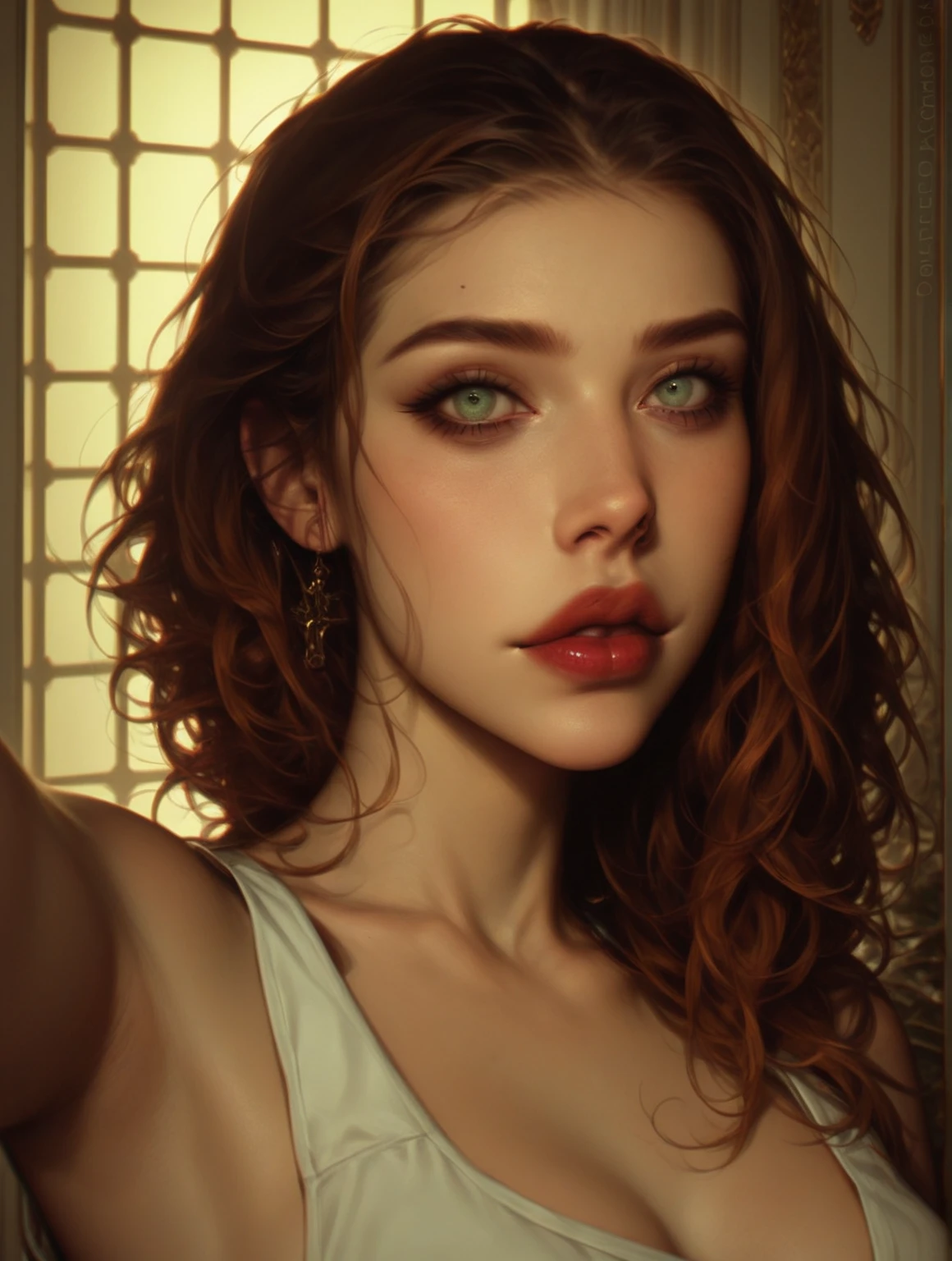 Amanda Seyfried, corset nude stocking sexy clothes, character portrait, 4 9 9 0 s, long hair, intricate, elegant, highly detailed, digital painting, artstation, concept art, smooth, sharp focus, illustration, art by wlop, charlie bowater and alexandra fomina