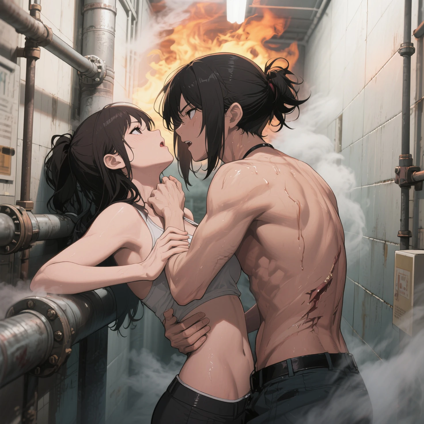 One girl、One Girl、Short、Younger、Lower school year、Baby Face、flat chest、supright straddle、hug、from side、vaginale,sex、There are a lot of tough looking yakuza in the background、gang rape、rape、Forcibly、At the yakuza office、Hardcore、Nipples、Gang Rape、fellatio、男のチンコをPussyに挿入、Pussy、Covered in semen、Watery eye、Marks of being beaten、Violence、Scared、Fashionable clothes、Half naked、Dynamic Angle、masterpiece、best quality、ultra-detail、My hair is messy、Trying to escape、Being stripped、scared、fear、Sweat、Sperm is dripping from the mouth、There&#39;s sperm in my hair、Violence、Yakuza、mafia
