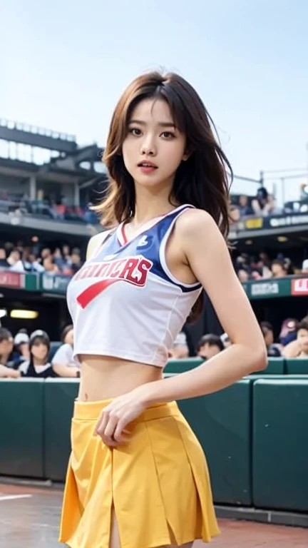 (((full body Esbian)))、1 beautiful girl、perspiring、((toru & Field Athletes Women))、(((1 persons)))、((Short-cut hairstyles))、Competition uniforms、((Stadium))、Transcendent Cute、A slight smil、Beautiful breasts、full body Esbian、hairarmpits、athletic field、((Outstanding style))、((Healthy body))、 、Women in Japan、Photorealsitic、Beautiful detailed eyes、Hyper-Realism、highcontrast、Ultra HD、realistic skin textures、Top image quality、top-quality、超A high resolution、Fine details、Very meticulously