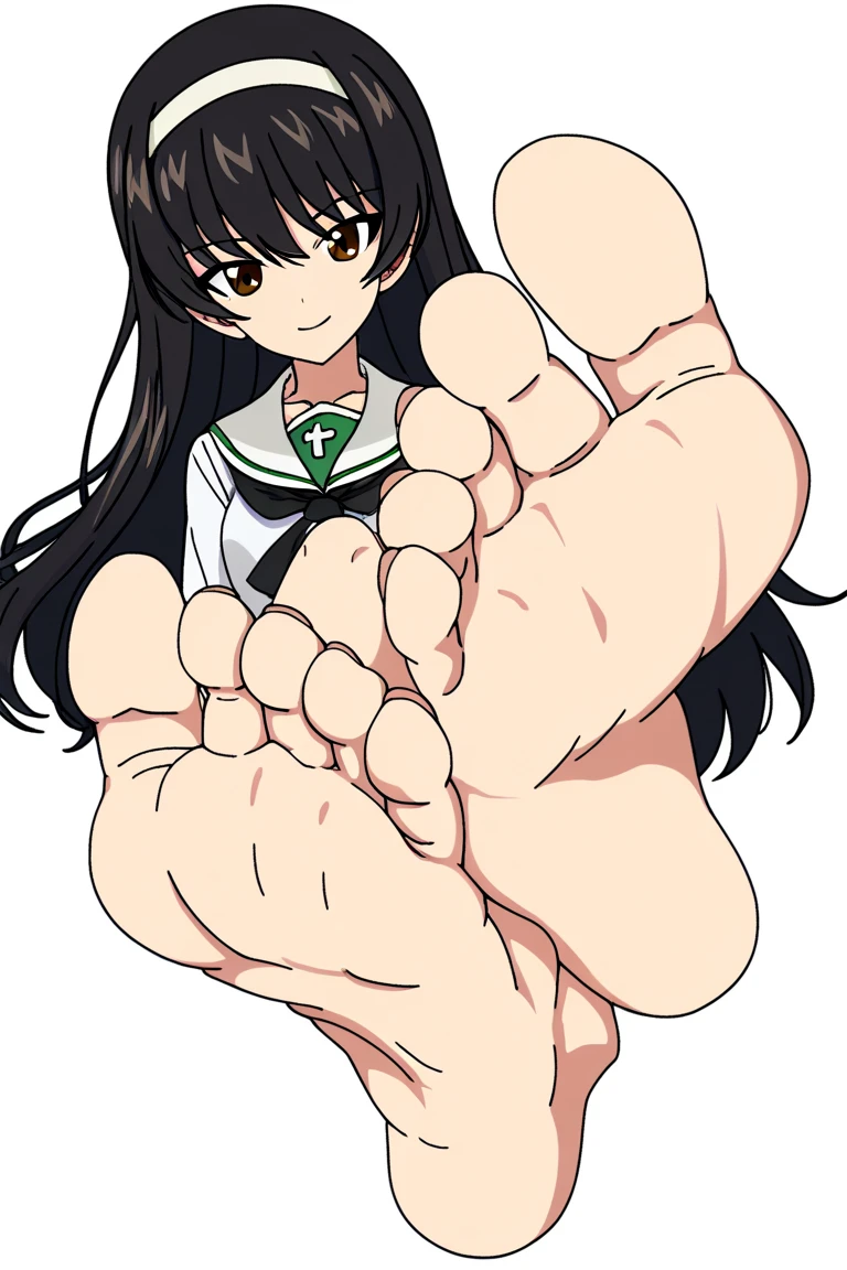 One Girl, Yui Kotegawa, Yui Kotegawa, Black Hair, (Brown eyes:1.5), Long Hair,(masterpiece, highest quality:1.2),shape,8k,High resolution,One Girl,alone,Upper Body,(Portraiture:1.2),blush,Open your mouth,shy,Black Hair,Brown eyes,Long Hair,bangs,Hair between the eyes,,bow,chest,Sweater vest,Green Skirt,socks,Knee-length,Short sleeve,Check skirt,Pleated skirt, only