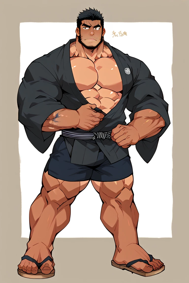 best quality, 4k, male, lucaslee, 1boy , flexing, tight shirt, outdoors, closed mouth, pauldrons, night , shibari , bondage , japanese festival , 祭り , (( G-string )) , massive oversized bulge , full body , boots , ashamed face