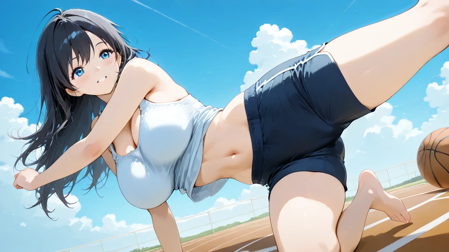 smooth line, sky