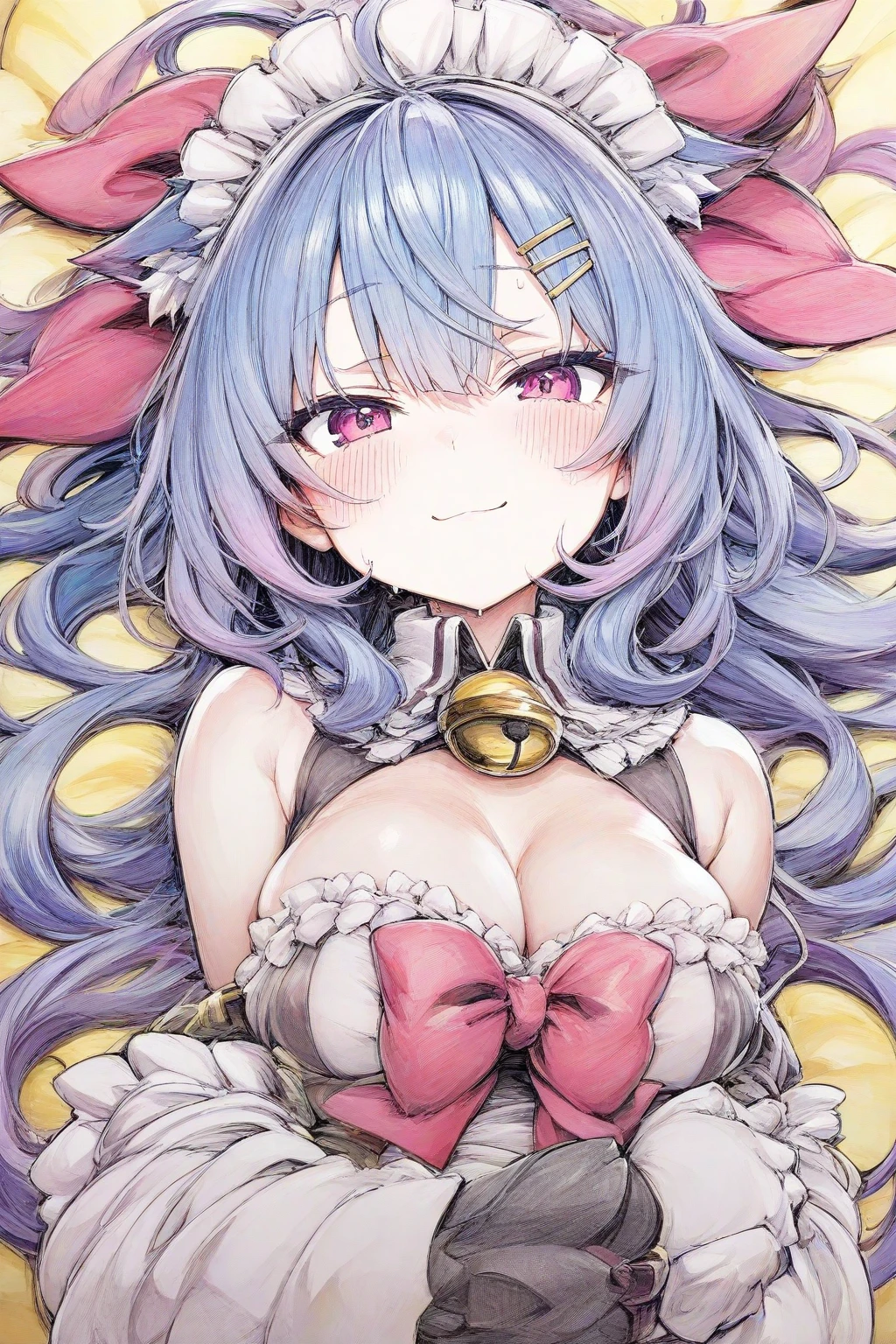{{{{{16k,Ultra High-resolution realistic romantic Leaked photos of a bare neat virgin girl with her own swaying huge tits as pretty as a actress with white ribbons, She's in sunny glass field, she is so ashamed, so embarrassed, so humiliated, The more shy she is, the smaller and cuter her face becomes}}}}},{{Extremely detailed}},{{{{{dye her cheeks flush and integrated her face pretty small, thick lips, Enchanting thick gross idol's Lips}}}}},{{{{{the best glossy bang neat long, voluminous hair}}}}},{{{{{the more her bodyline and transform into a pretty girl, her bare bodyline and weist are more and more curvier and softly, Injecting her with hormones to make her body, eyes, hair, body lines neat, All her shame turns to purity, and as she moans with a neat look on her face}}}}}