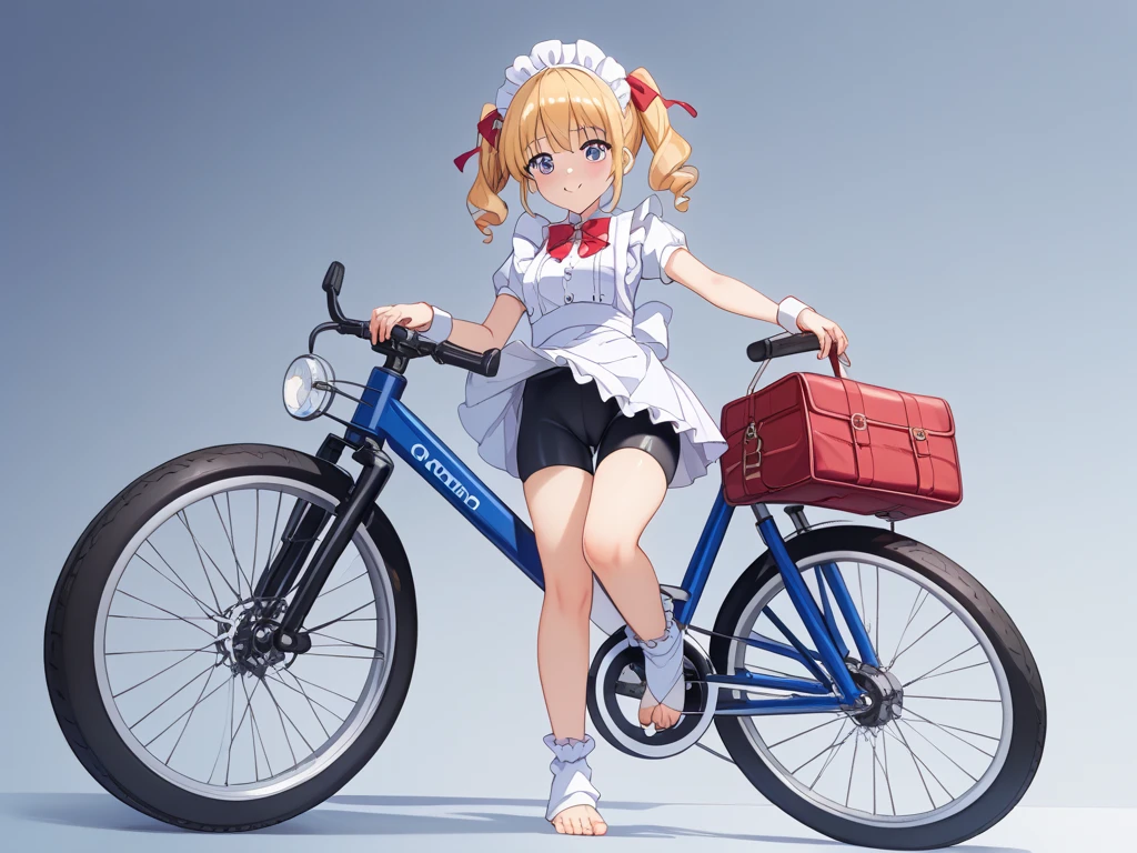 (best quality,8k wallpaper,ultra-detailed,masterpiece:1.2),illustration,preschool girl, bike short, nsfw