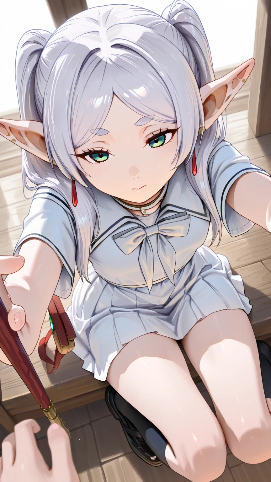Klee sitting on a chair with her legs open her head up with her mouth open naked naked big breasts and beautiful pussy beautiful pussy naked detailed pussy dripping 