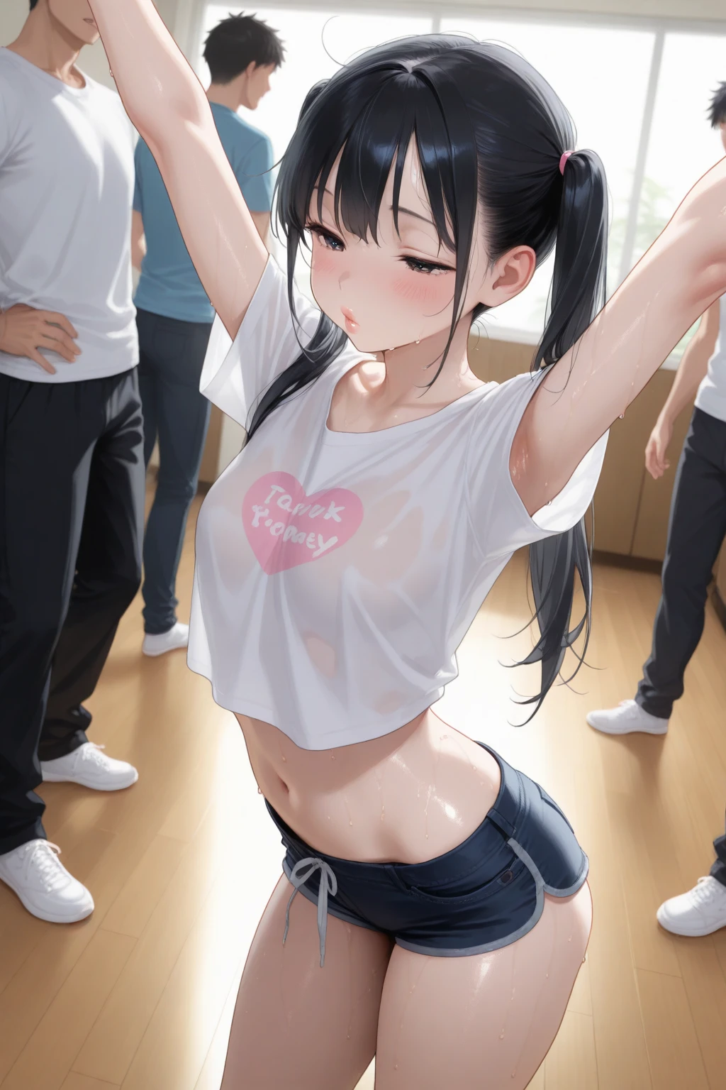 arm behind back