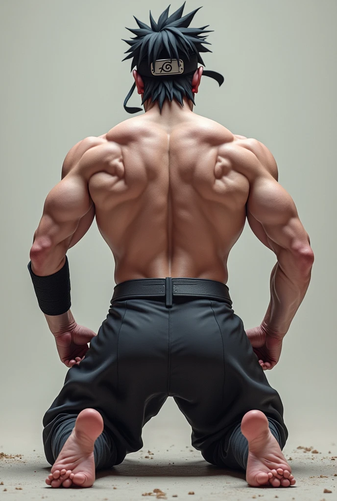 Make this photo anime bodybuilder, handsome boy, six pack,realistic