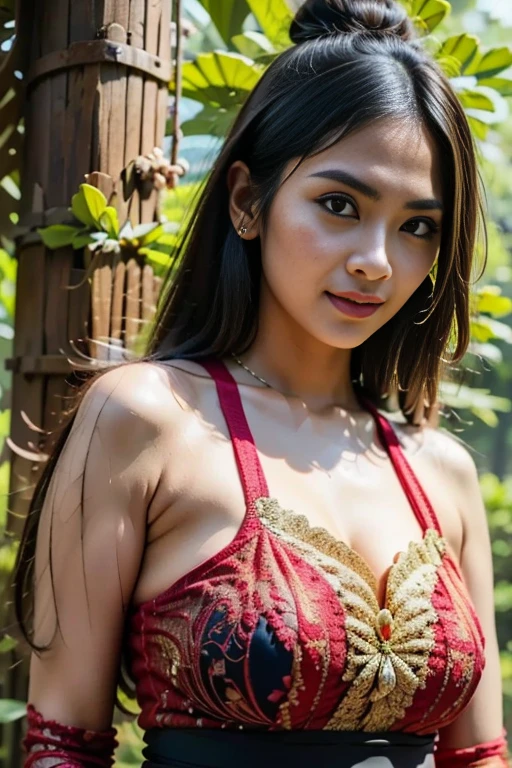 Masterpiece, (((full figure supermodel visible full body shot))), (((magical lighting action shot))) (((beautiful fit pale smiling goddess Myanmar actress (((Ei Chaw Po))) Myanmar woman standing on leaves surrounded by clouds in heaven vast fantasy landscape))), (((red lace mesh exotic intricate heavenly dress side boobs hanging out, porny, looking into the camera))) , ((( brunette hair, accurate hands accurate eyes))) moody lighting, blue hour, blue colors, very detailed, dramatic lighting, digital art trending on Artstation 8k HD high definition detailed realistic, detailed, skin texture, hyper detailed, realistic skin texture, armature, best quality, ultra high res, (photorealistic:1.4), high resolution, detailed, raw photo, sharp re, nikon d850 film stock photograph 4 kodak portra 400 camera f1.6 lens rich colors hyper realistic lifelike texture dramatic lighting unrealengine trending on artstation cinestill 800, (((accurate female anatomy, perfect eyes))) (((500px, fstoppers, photosight.ru, iso noise)))