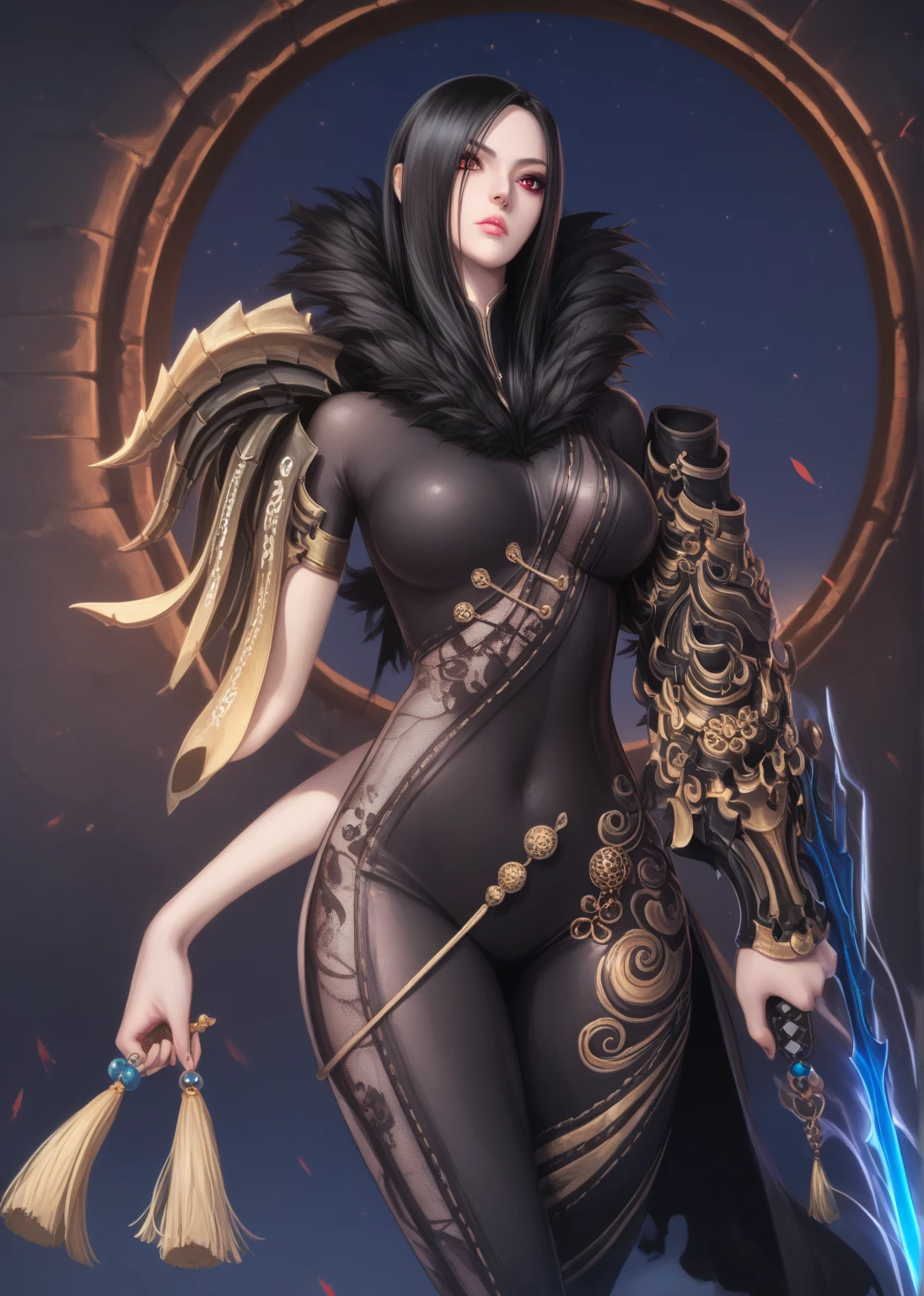 (black hair,horns,demonic,tail,wings,bdsm,stockings,thigh highs,high heels,:1.2),
BREAK
(standing,full body,looking at viewer,:1.2),
BREAK
(dark theme,moody.hell,lava,hellscape,demon realm:1.2),
BREAK
(detailed 8k,cgi,uhd,sharp focus,digital art:1.0),
BREAK
(whole body:2.0),
BREAK
(detailed hair,smooth skin,oiled skin, glistning skin, shiny skin:1.8),
BREAK
(gorgeous female,huge breasts,perfect female body,sexy, narrow waist,skinny body,young:1.1),
BREAK
(makeup, eyeliner,eyelashes,detailed eyes,lipstick,puffy lips,botox,pursed lips,thick lips,big lips:1.4),
BREAK
fakelips7-2500, hnsrdlf style,