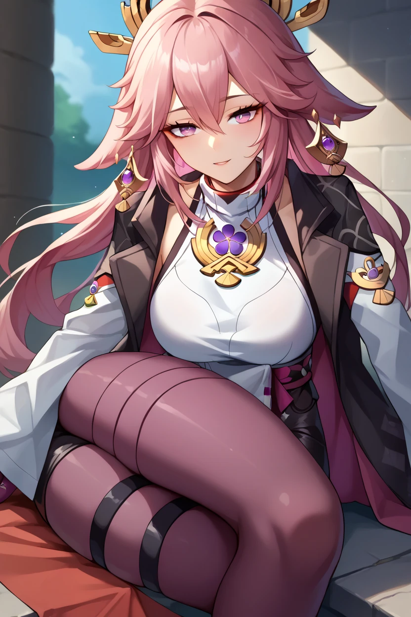 Noble lady, spread legs, showing underwear, ahegao face, wet body,cloak, (((sittingon her knees)))