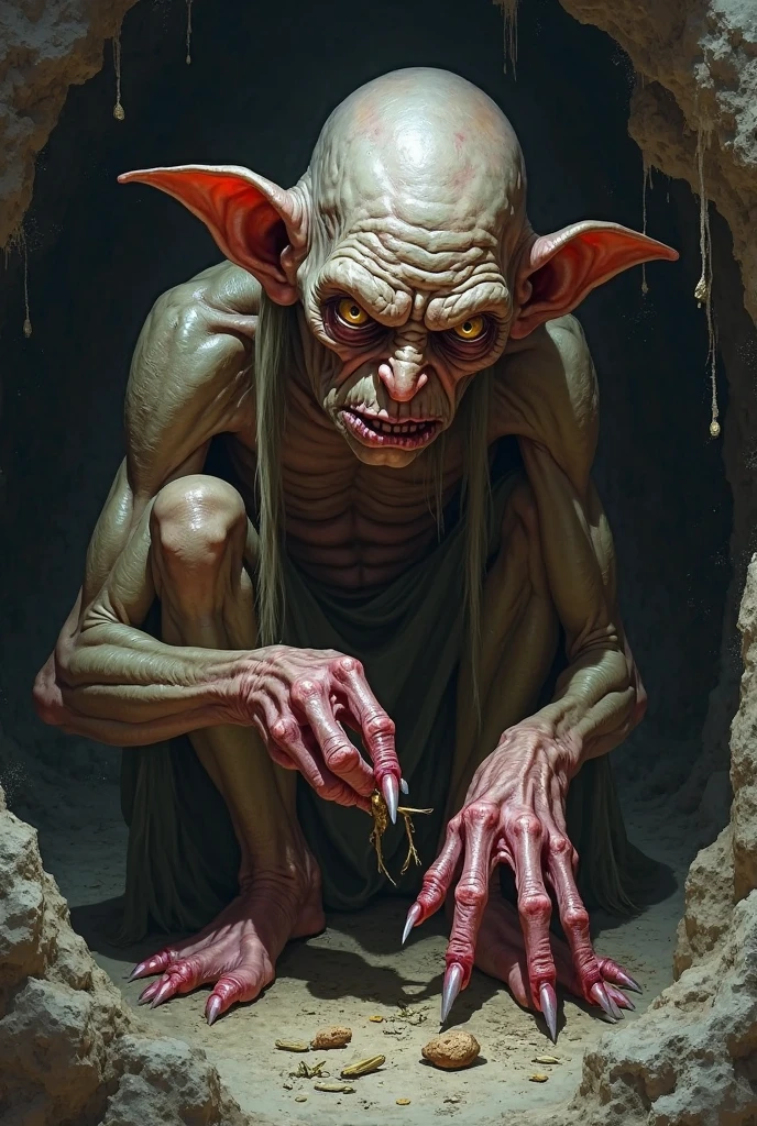 Gollum Addicted to Crack