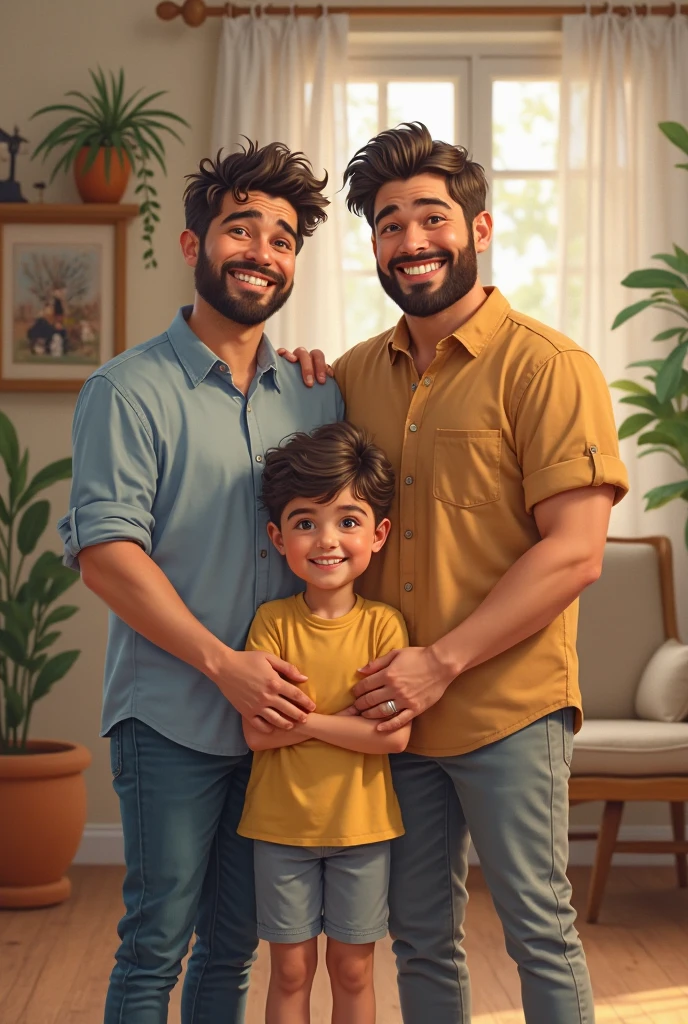There's a man holding a baby in his arms at a baby shower, Antecedentes complexos, Retrato de 60mm, 7 0 mm portrait, pai com filho, Riyahd Cassiem, maximus jacobs, Retrato de 50mm, with a kid, pexels, Bowater Charlie e Brom Gerald, pano de fundo, 1614572159, aw